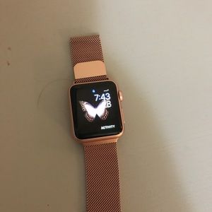 Series 1 rose gold Apple Watch 38mm